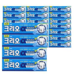 크리오 알파 솔루션 플러스 치약 120g 4개입 6개