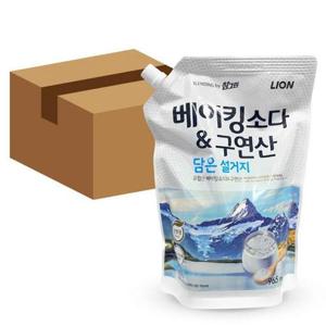 참그린 베이킹소다 구연산 설거지 주방세제 리필 1kg 10개입
