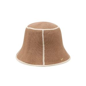 헤지스모자 VQA HILG4F702I2 베이지 라인배색 면혼방 벙거지모자