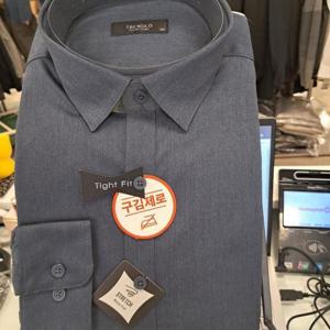 트레몰로 HC09 인디고 드레스 셔츠 TGRTL4Z8431