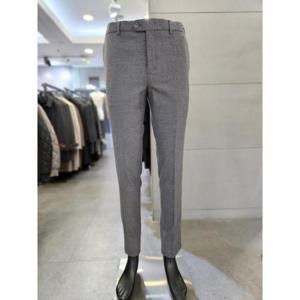 바쏘옴므 세이브존03 24F/W 그레이 TASMANIA 울  히든밴딩 스트레치 팬츠 AGWSY4PS62AGRA