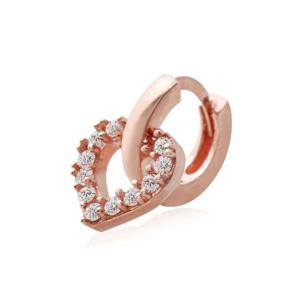 14K 블링하트 링 피어싱 Gold-pin