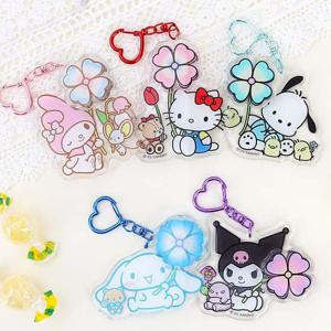 산리오 클로버 키티 쿠로미 한교동 스피너 키링SC0802