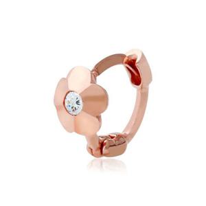 14K 플라워 큐빅 링 피어싱 Gold-pin