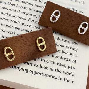 클립 타원 귀걸이 오픈 2color 귀걸이세트 심플귀걸이