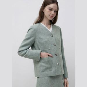 잇미샤 카라리스 울 블렌디드 브이넥 자켓 ITQ2WJK550