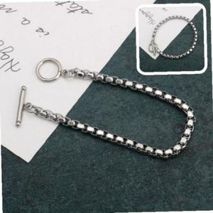 두줄 뱀줄팔찌 클립체인팔찌 스네이크 커플팔찌