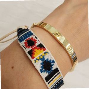 발찌 보헤미안 줄 레트로 에스닉 커플 매듭 팔찌 우정