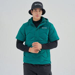 [공식]테일러메이드 남성 반팔 구스 다운 아노락 점퍼 TMDJM4102-804