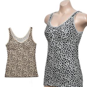 부드럽고 편안한 레오파드 패턴 부직포 브라런닝0013hy