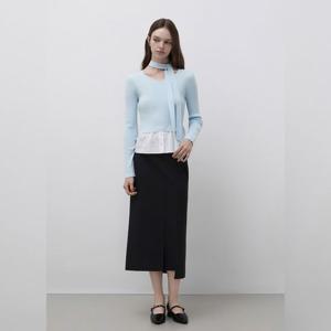 잇미샤 패널 슬릿 스커트 ITQ2BSK300