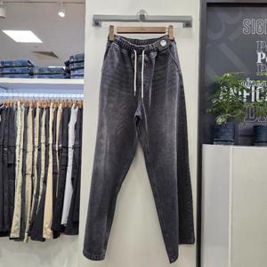 리트머스 HC12 기모밴딩 브러쉬 와이드데님팬츠 LP9DU968-076