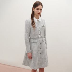 [SATIN] 자켓 앙상블 트위드 원피스 S261B603