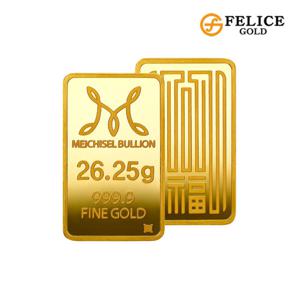 [펠리체골드] 24K 순금 골드바 26.25g