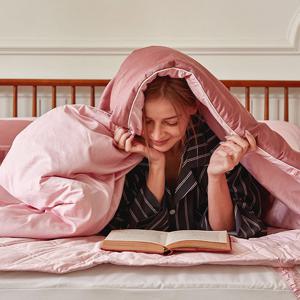 [K+K 세탁망] 라뽐므 순면60수 호주산 양모100% 무봉제이불 킹2장+세탁망