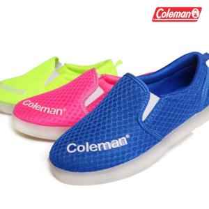 콜맨슈즈 네온 아동 슬립온