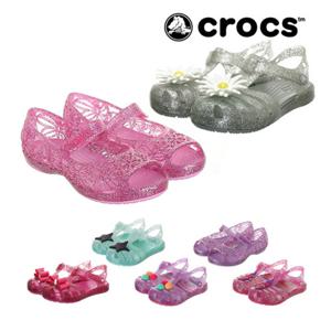 크록스 키즈 이사벨라 노벨티 보우 플랫키즈 205038-371 외6종