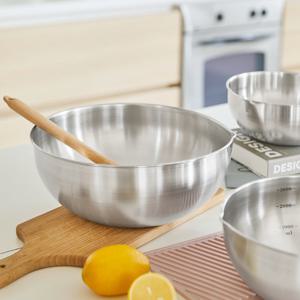 [리본제이]국내제작 304 스텐 계량 믹싱볼(대)