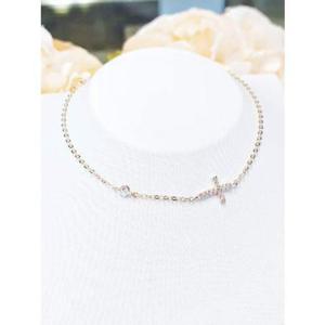 미니골드 14K 뉴크로스 팔찌 BNKM4237