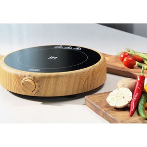 키친플라워 우드 원형 1구 인덕션레인지 (전용후라이팬 사은품)