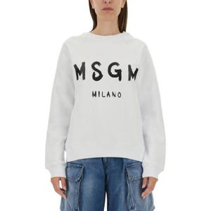 엠에스지엠 긴팔 티셔츠 2000MDM51320000101 WHITE DOM