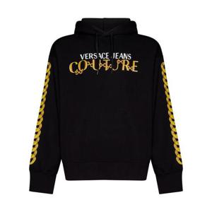 베르사체 후드 티셔츠 75GAIF01CF00FG89 BLACK GOLD DOM