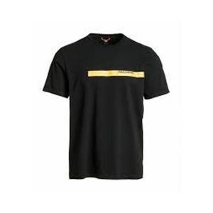 파라점퍼스 반팔 티셔츠 25SSPMTSIT01541 BLACK DOM