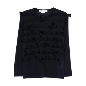 꼼데가르송 스웨터 RPT015W252 NAVY DOM