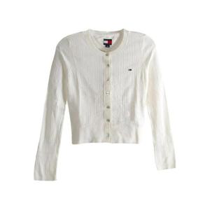 타미힐피거 가디건 DW20966YBL ECRU DOM