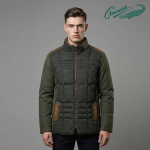 [TAG가 500,000] 크로커다일 남성 배색 덕다운 패딩 점퍼 CDAA2JP4217