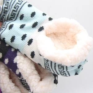 빅토 남여공용 방안털덧신 땡땡이 3켤레랜덤