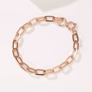 제이로사 18k 모던 스퀘어 링크 팔찌