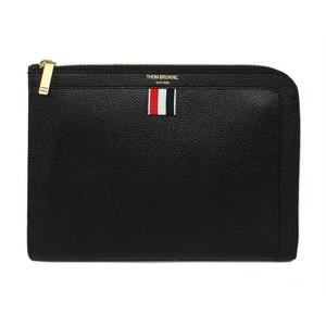 톰브라운 페블레더 로고 클러치백 MAC072A 00198 001