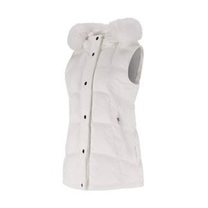 [엘르골프]여성 폭스 FUR 긴기장 패딩 베스트 [6I81403]