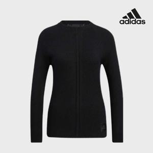 아디다스골프 여성 스테이트먼트 캐시미어 스웨터 블랙 HG1680