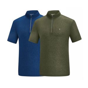 [콜핑]LD08 남자 여름 시원한 하이쿨 집업 반팔등산티 KUT0569M