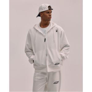 [스파이더] 공용 SWUWS 로고 셋업 후드 집업 SPIPCNFT341UOWH