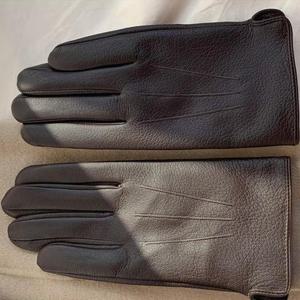 남자 사슴 가죽장갑 따뜻한 겨울장갑 데일리 외출용