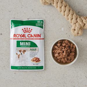 로얄캐닌 독 미니 어덜트 파우치 85g 강아지 사료
