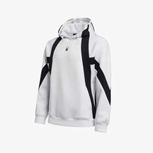 [스파이더] 남성 컬러블록 후드 티셔츠 SPIPCNHD301MWHT