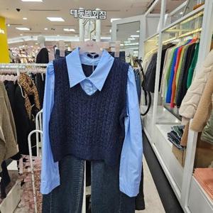 수스 DP01 조끼셔츠 S234NSHA02