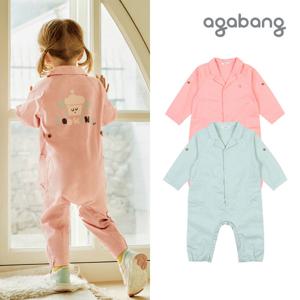 [아가방]아가방 제이롤업점프수트(PINK,MINT)_ 01Q137501