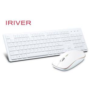 아이리버 무선마우스+키보드SET WMK5000W 화이트