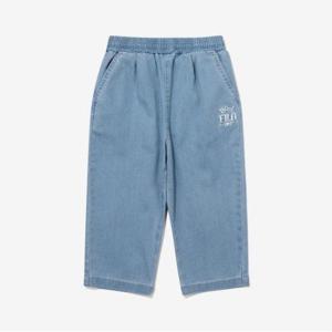 [휠라키즈] TD 데님 배기팬츠 (FK2PTG1401X_LDE)