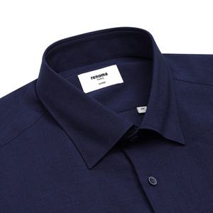 [레노마 기모일반핏] ROSSG1-004 3종 다림질 필요없고 얇고 가벼운 폴리 솔리드 여름용긴소매남방