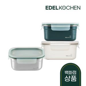 [에델코첸]316스텐 에델킵퍼 밀폐용기 반찬통 김치통 2호 460ml