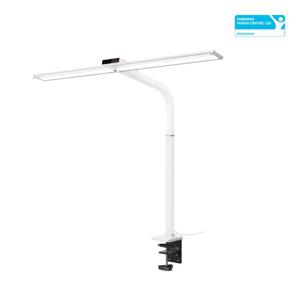 프리즘 브로드윙X 화이트 클램프 멜라토닌 LED 와이드 스탠드 LSP-9700WH 책상 조명