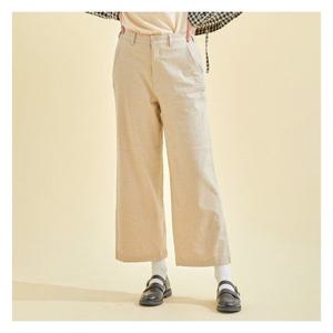 [후아유]여성 린넨 와이드 팬츠 (WHTAB2423F-T)