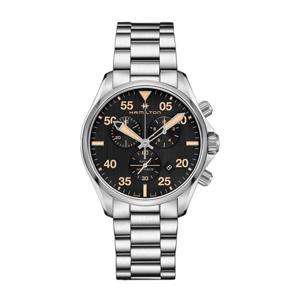 해밀턴 남성 메탈 시계 카키 에비에이션 H76722131