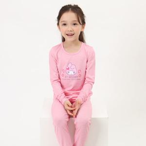 [티엘키즈] 마이멜로디 아동 에어로웜 9부 내복_JE3WW62262